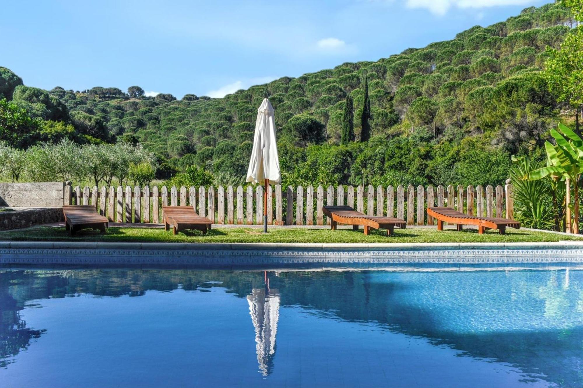 Bicentennial House In Porto De Mos With Mountain View And Pool 외부 사진
